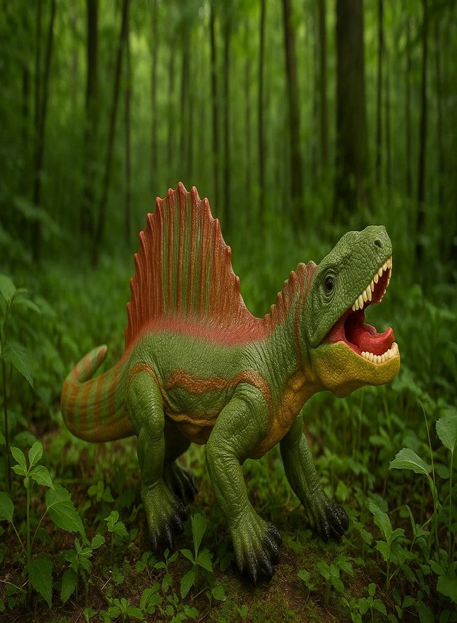 DTR Creation Spinosaurus Dinosaur Toy - 32cm Large Realistic Soft Plastic Dinosaur Figure for Kids | Educational Prehistoric Animal Model | Birthday Gift for Boys & Girls - Image 2